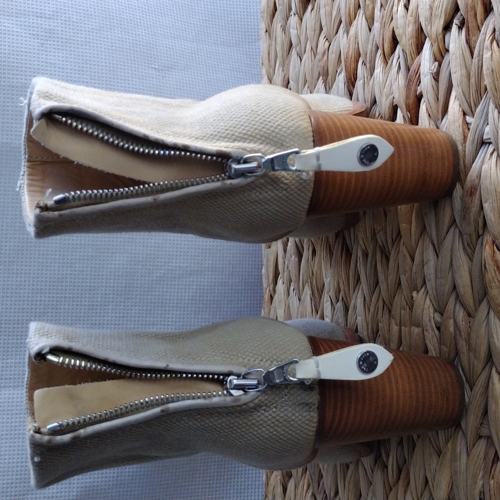 Rag and Bone Newbury beige ankle booties 8.5 - Picture 5 of 12